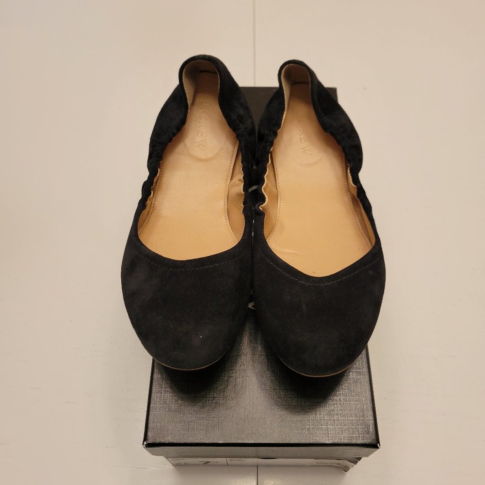 J. Crew Emma Suede Ballet Flat